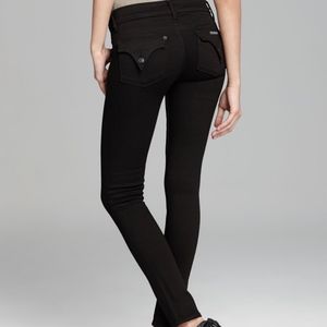 Hudson Collin Flap Skinny Jean Black